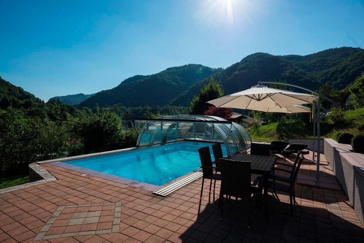 Villa Hisa Taljat Most na Soči Exterior foto